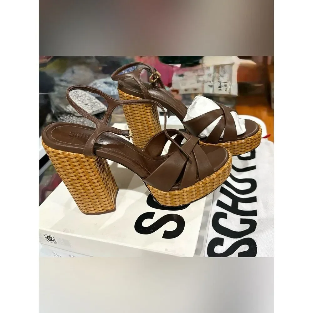 KEEFA STRAW SANDAL